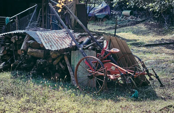 Bir İtalyan Antik Sabanı Toprağı Çalışmak İçin