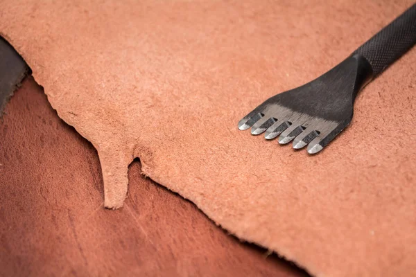 Natural leather and tool for creating products.