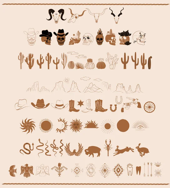 Wild West Pattern Vector Art, Icons, and Graphics for Free Download