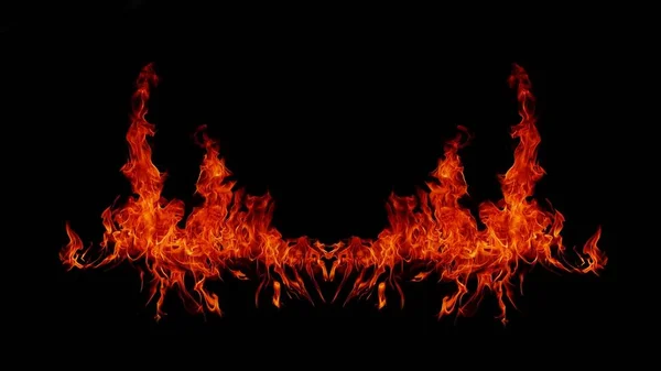 Flame Flame Texture Strange Shape Fire Background Φλόγα Κρέατος Που — Φωτογραφία Αρχείου