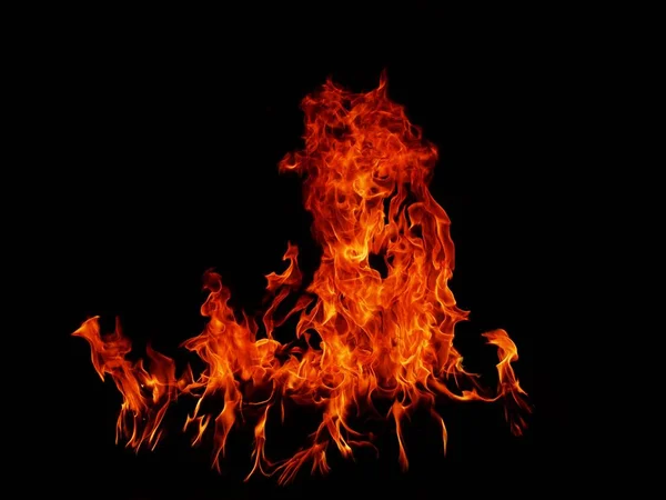Flamme Texture Flamme Pour Forme Étrange Fond Feu Flamme Viande — Photo