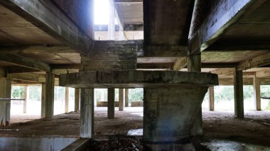 Terk edilmiş binalar korkutucu..