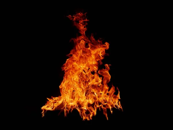 Flame Flame Texture Strange Shape Fire Background Flame Meat 스토브나 — 스톡 사진