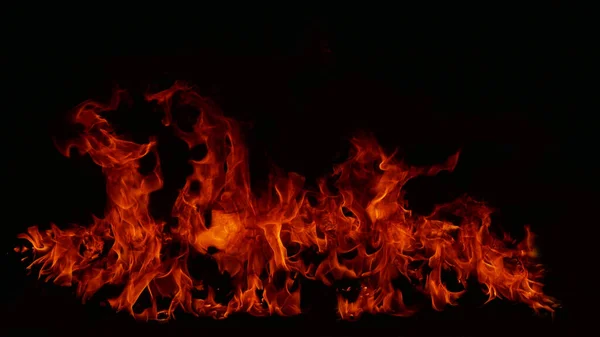 Tuhaf Şekilli Ateş Arkaplanı Için Alev Dokusu Sobadan Pişirmekten Yanmış — Stok fotoğraf