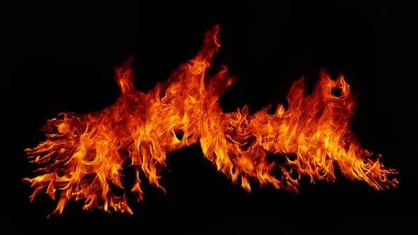 Flame Flame Texture Strange Shape Fire Background Carne Llama Que — Foto de Stock