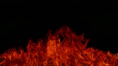 Tuhaf şekilli Ateş Arkaplanı için Alev dokusu sobadan ya da pişirmekten yanmış alevli et. Afişler veya reklamlar için uygun soyut siyah arkaplan hissi.