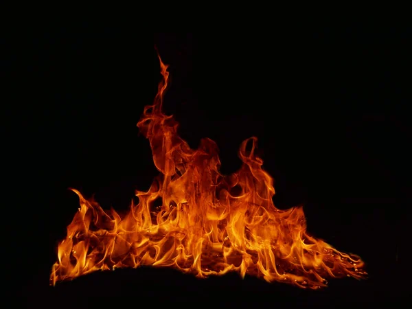 Flame Flame Texture Strange Shape Fire Background Carne Llama Que — Foto de Stock