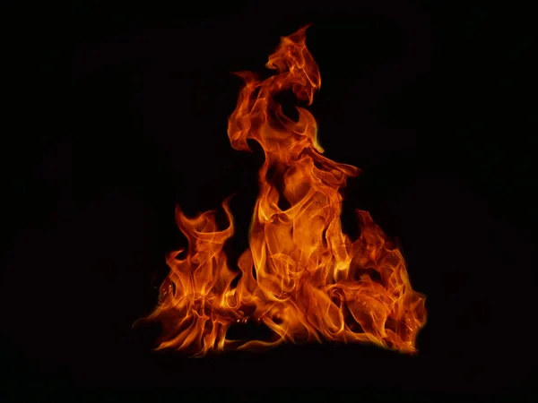 Flame Flame Texture Strange Shape Fire Bakgrund Flame Kött Som — Stockfoto