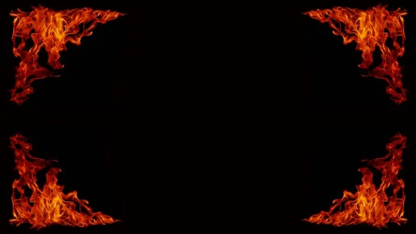 Flame Flame Texture Strange Shape Fire Background Φλόγα Κρέατος Που — Φωτογραφία Αρχείου