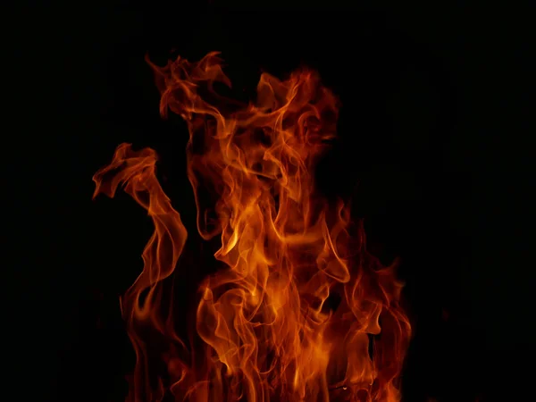 Flame Flame Texture Strange Shape Fire Background Carne Llama Que — Foto de Stock