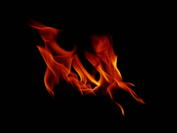 Flame Flame Texture Strange Shape Fire Background Flame Meat Burned — Stock Photo, Image