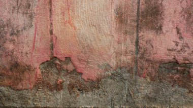 Old Rose background wall Retro-style wall background, pastel color.