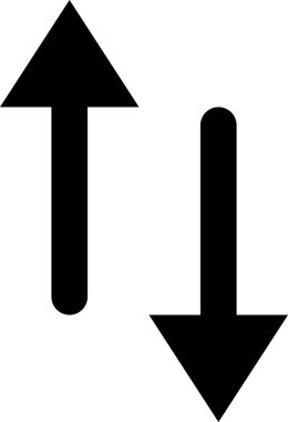 İzole Aktarım Simgesi Vektör İllüstrasyonu