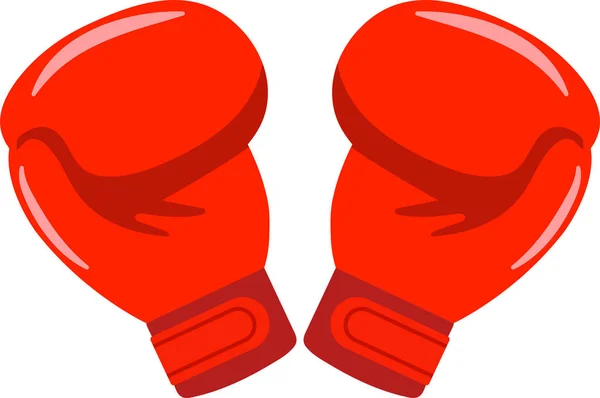 Ensemble Gants Boxe Illustration Vectorielle Graphique — Image vectorielle