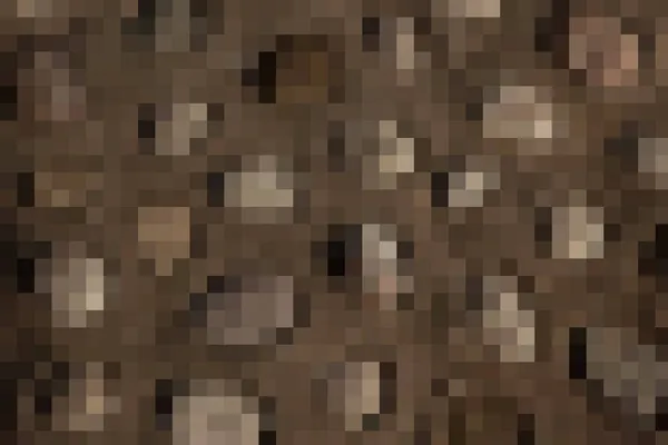 Textura de pixel de leopardo. Animais de fundo na moda. Pele de gato marrom para impressão, cartão, cartão postal, tecido, têxtil. Ilustração vetorial — Vetor de Stock