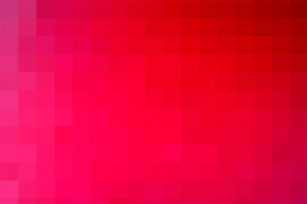 ベクトルピンクの背景。ブルゴーニュの正方形の幾何学的な質感。抽象的なピクセル・ボルド背景、デザインやテキストのスペース。ブランディング、カレンダー、カード、バナー、カバー、ヘッダーのクリムゾンの背景 — ストックベクタ