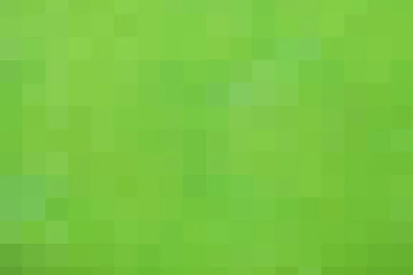 Astratto pixel sfondo verde chiaro. Struttura geometrica vettoriale da quadrati verdi. Un sostegno verde chiaro di quadrati di mosaico per posta, screensaver, carta da parati, cartolina, manifesto, stendardo, copertura — Vettoriale Stock