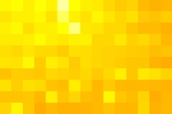 Fundo amarelo vetorial. Textura geométrica dourada de quadrados amarelos. Padrão vetorial de pixels amarelos quadrados. Um suporte de quadrados de mosaico para branding, calendário, cartão, banner, capa, cabeçalho para o site —  Vetores de Stock