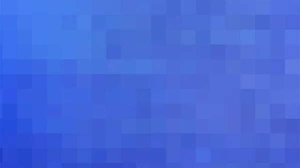 Sfondo blu vettoriale. Struttura geometrica da quadrati azzurri. Modello astratto di pixel quadrati. Modello di design creativo per la celebrazione e la decorazione di stagione. Un sostegno di quadrati a mosaico. EPS 10 — Vettoriale Stock