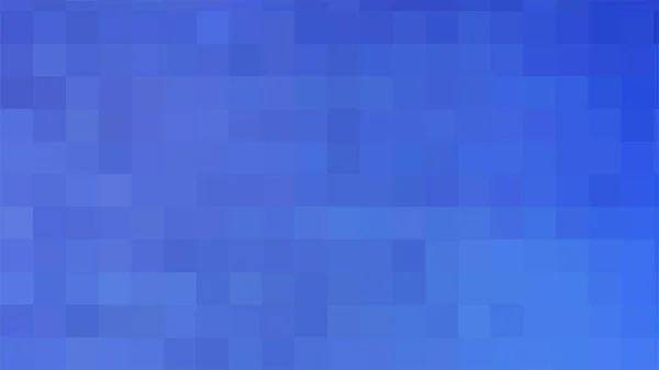 Sfondo blu vettoriale. Struttura geometrica da quadrati azzurri. Modello astratto di pixel quadrati. Modello di design creativo per la celebrazione e la decorazione di stagione. Un sostegno di quadrati a mosaico. EPS 10 — Vettoriale Stock