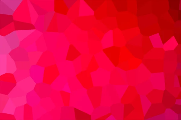 明るいピンクのモザイクの背景。ポスター、ブランディング、カレンダー、カード、バナー、カバー、デザインやテキストのための幾何学的な正方形のテクスチャ. — ストックベクタ