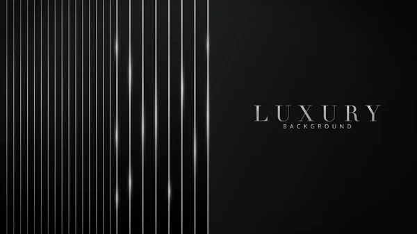 Luxe Fond Abstrait Noir Foncé Avec Espace Copie Illustration Modèle — Image vectorielle