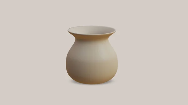 Flower Vases Different Shapes Sizes Illustration Rendering — Stok fotoğraf