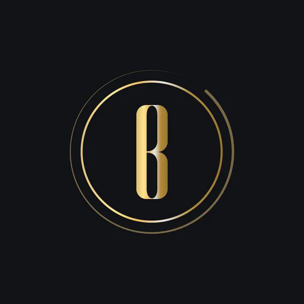 Altın Renkli Lüks Konseptli B harfli logo. B Logosu Modern ve Premium Logo Şablonu Güzellik, Moda, Lüks, Spa ve Kumaş Markası