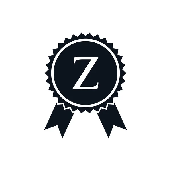 Winnaar Gecertificeerde Medaille Badge Logo Model Beste Verkoper Badge Sign — Stockvector