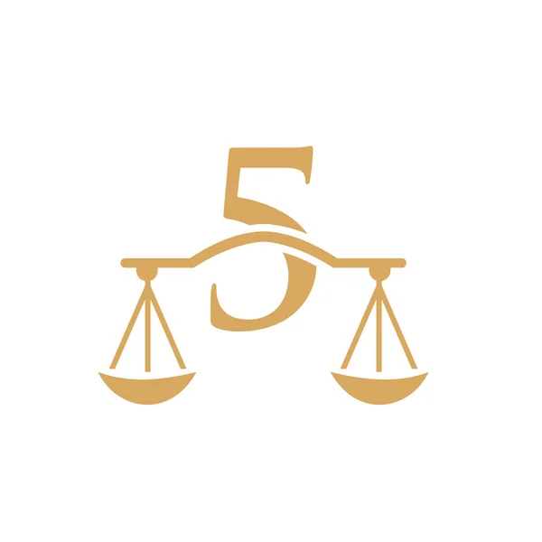 Diseño Del Logotipo Del Bufete Abogados Carta Abogado Justicia Abogado — Archivo Imágenes Vectoriales