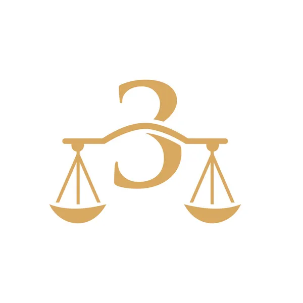 Design Logotipo Escritório Advocacia Letra Advogado Justiça Advogado Jurídico Serviço —  Vetores de Stock