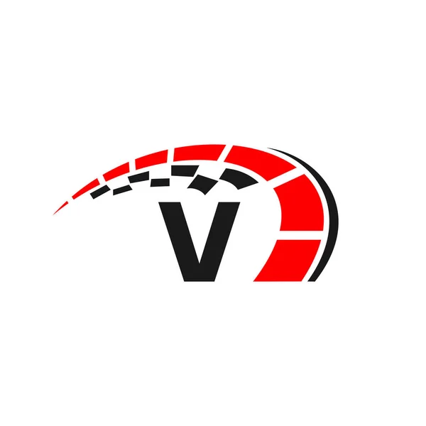 Sportwagen Logo Auf Buchstabe Speed Concept Auto Automotive Vorlage Für — Stockvektor