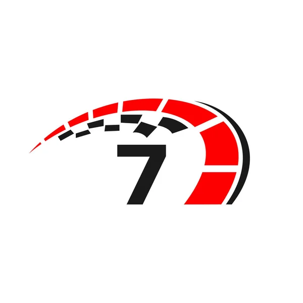 Sport Auto Logo Brief Speed Concept Auto Automotive Model Voor — Stockvector