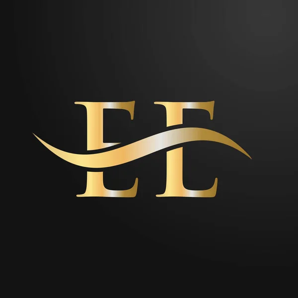 Шаблон Логотипа Letter Modern Flat Fashion Business Company Sign — стоковый вектор