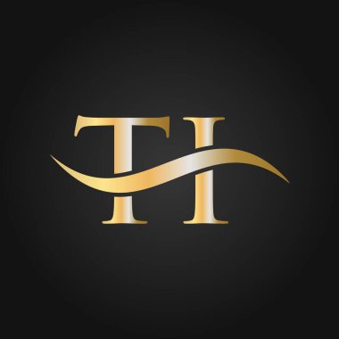 Harf TI Logo Tasarım Şablonu. TI, T Letter Logosu Modern, Düz, Minimalist, İş, Şirket İşareti