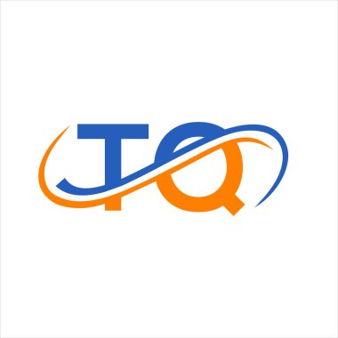 İlk Harf TQ Logo Tasarımı. TQ Finans, Kalkınma, Yatırım, Gayrimenkul ve Yönetim Şirketi Vektör Şablonu logosu Tasarımı
