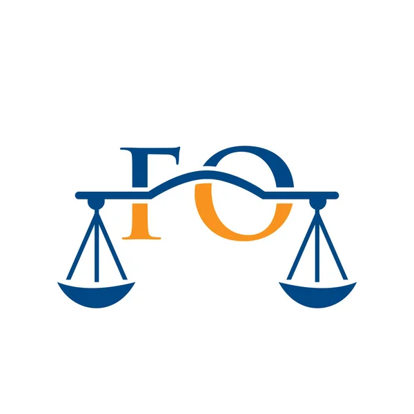 Firma Abogados Letra Logo Design Abogado Justicia Abogado Jurídico Legal — Archivo Imágenes Vectoriales