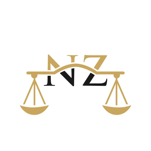 Design Loga Právnické Firmy Dopis Advokát Justice Law Attorney Legal — Stockový vektor