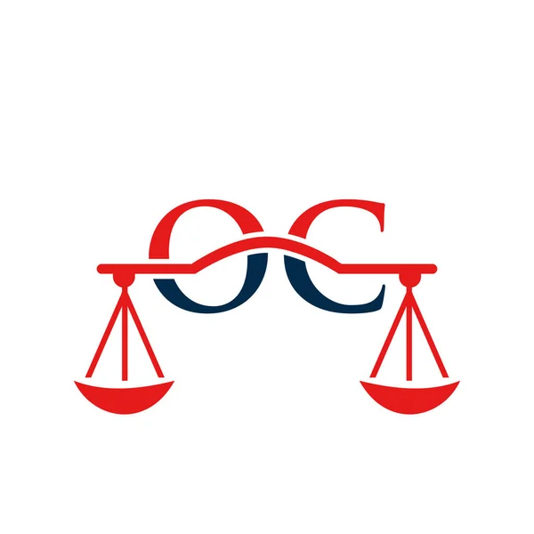 Design Loga Právnické Firmy Advokát Justice Law Attorney Legal Lawyer — Stockový vektor