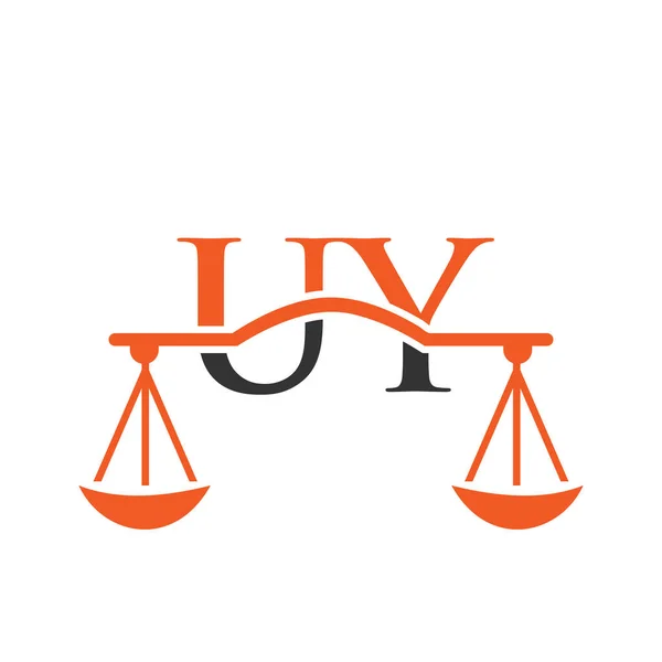 Law Firm Letter Logo Design Advogado Justiça Advogado Jurídico Serviço — Vetor de Stock