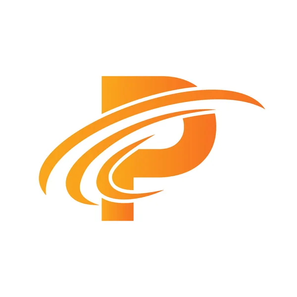 Letter Logo Sign Design Template Initial Gradient Logo Design Modern — Image vectorielle