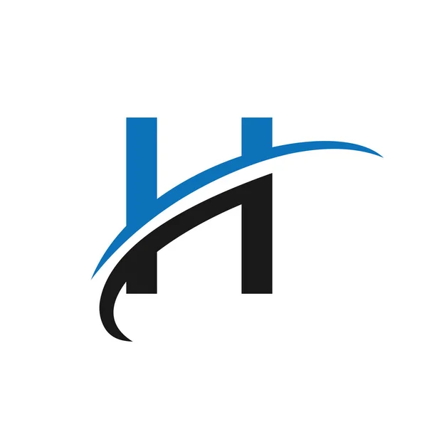 Initial Letter Logo Vector Template Modern Simple Design Logotype Business — Stok Vektör
