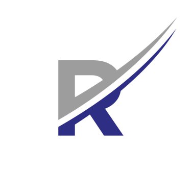 Letter R Logo Vector Template Modern and Simple Design. R Logotype For Business And Company Identity, Modern, Flat And Minimalist Template
