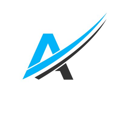 Letter A Logo Vector Template Modern and Simple Design. A Logotype For Business And Company Identity, Modern, Flat And Minimalist Template