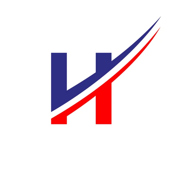 Letter Logo Vector Template Modern Simple Design Logotype Business Company — Stock Vector