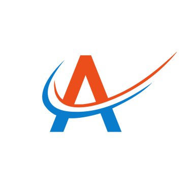 Letter A Logo Vector Template Modern and Simple Design. A Logotype For Business And Company Identity, Modern, Flat And Minimalist Template