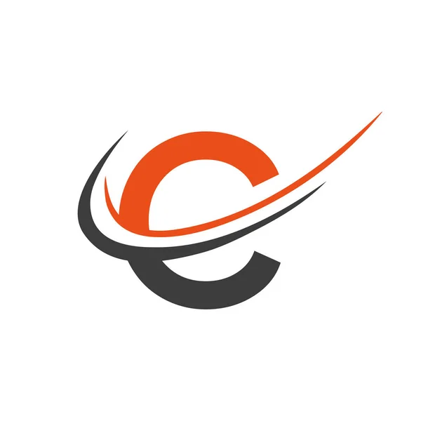 Letter Logo Vector Template Modern Simple Design Logotype Business Company — Vector de stock
