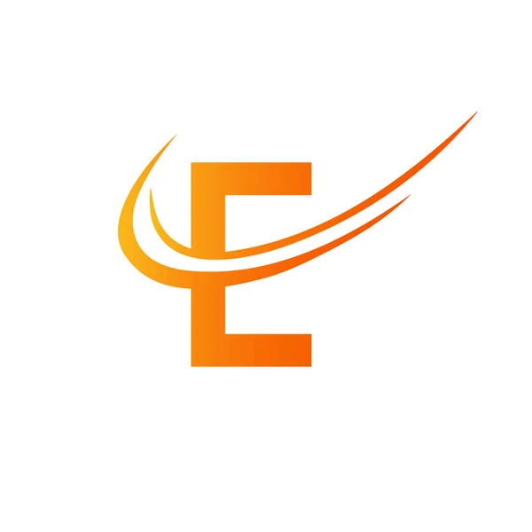 Initial Letter Logo Vector Template Modern Simple Design Logotype Business — Stockový vektor