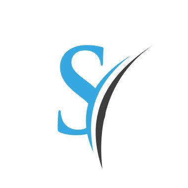 Initial S Letter Alphabet Logo Design In Vector Format. Letter S Logo Illustration