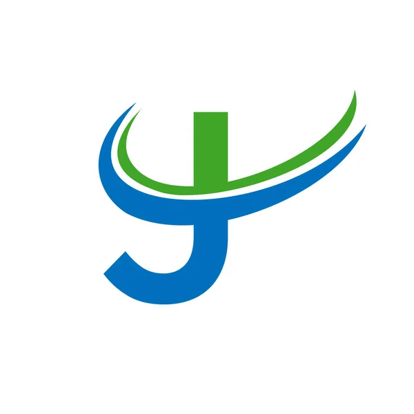 Initial Letter Alphabet Logo Design Vector Format Logotype Business Company — Stockvektor